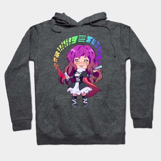 Touhou-Byakuren Hijiri Hoodie by Midnight_rabbit